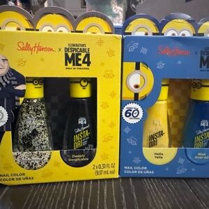 2 Sally Hansen X Despicable Me 4 nail polish duo sets